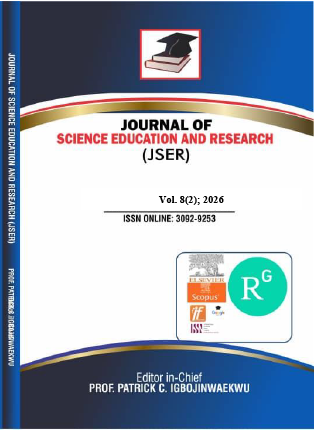 					View Vol. 8 No. 2 (2026): JOURNAL OF SCIENCE EDUCATION AND RESEARCH
				